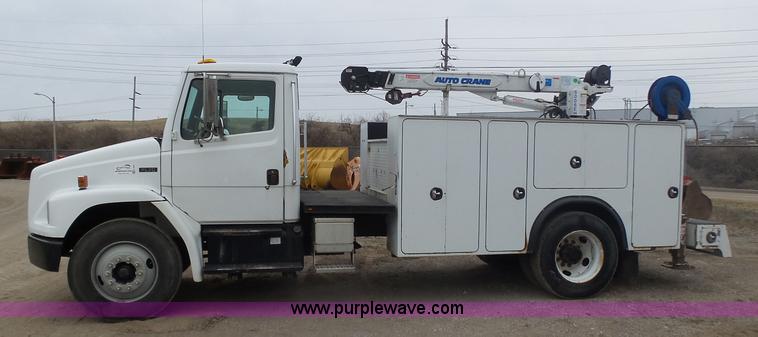 image for item K1293 1999 Freightliner FL70 service truck with crane