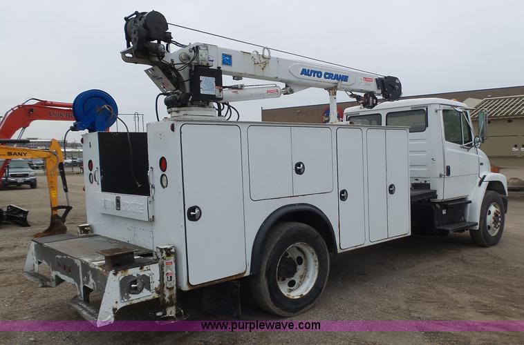 image for item K1293 1999 Freightliner FL70 service truck with crane
