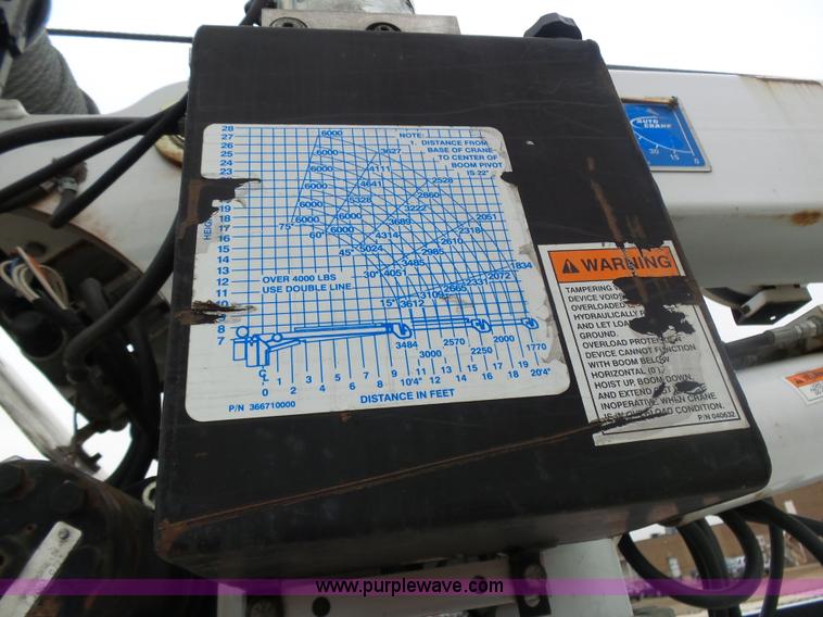 image for item K1293 1999 Freightliner FL70 service truck with crane