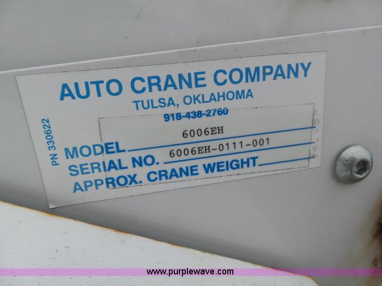 image for item K1293 1999 Freightliner FL70 service truck with crane