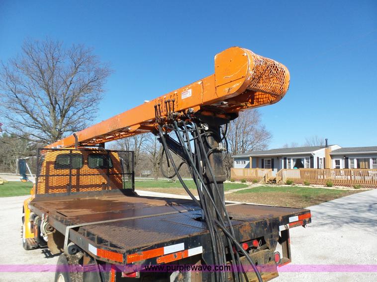 image for item K1311 1998 Ford L8501 Louisville 101 flatbed truck