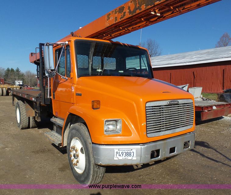 image for item K1312 1998 Freightliner FL70 flatbed truck