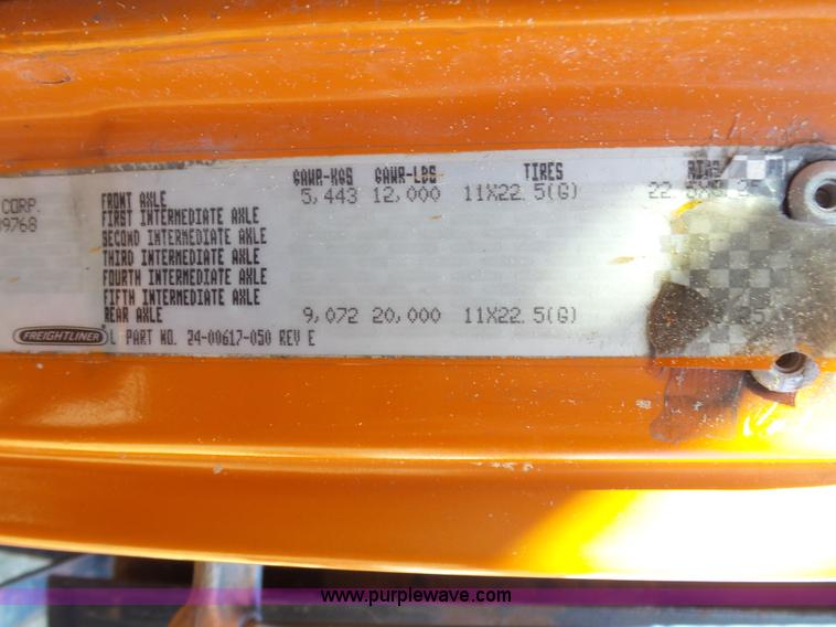 image for item K1312 1998 Freightliner FL70 flatbed truck