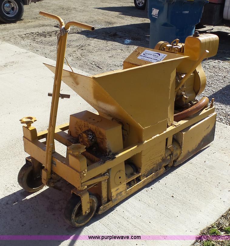 image for item K1314 E.D. Etnyre curb machine