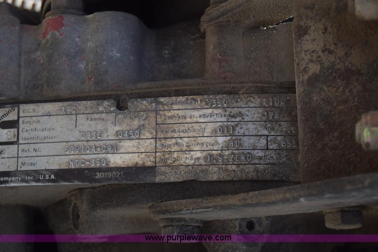 image for item K4339 1980 Cummins NTC-350 diesel engine