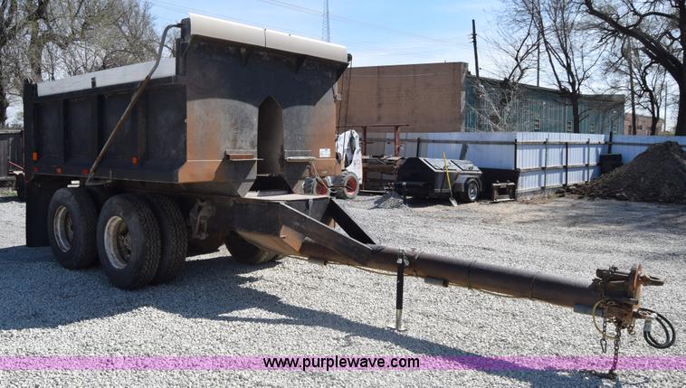 image for item K4340 1993 shop built pup trailer