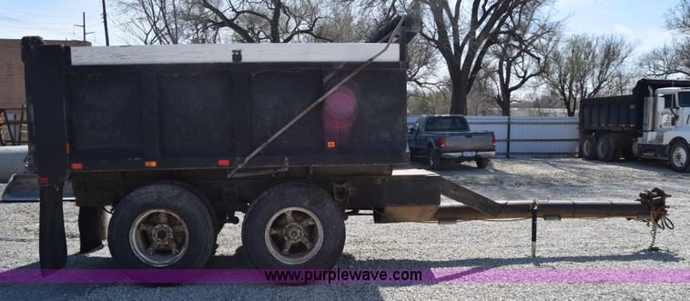 image for item K4340 1993 shop built pup trailer