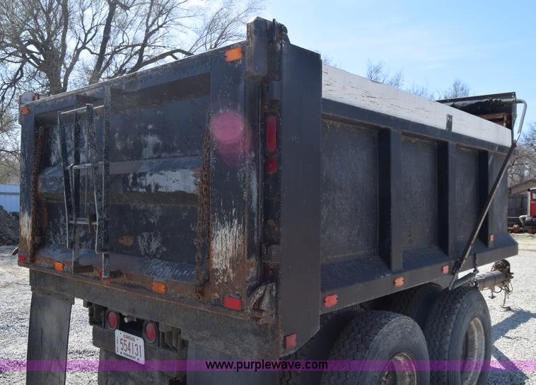 image for item K4340 1993 shop built pup trailer