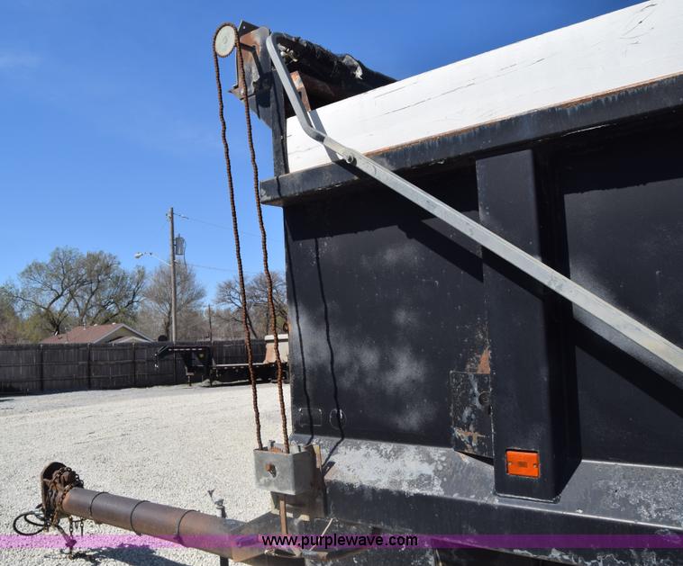 image for item K4340 1993 shop built pup trailer