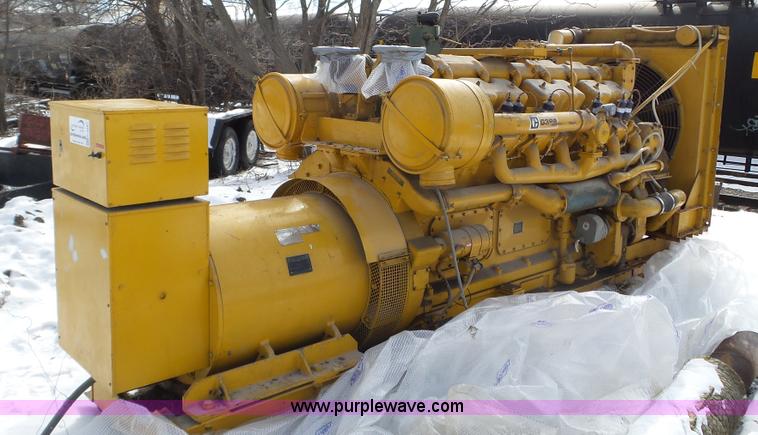 image for item K4587 Caterpillar G398 generator