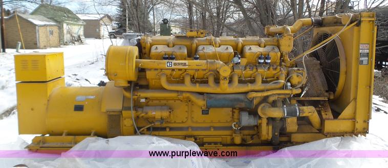 image for item K4587 Caterpillar G398 generator