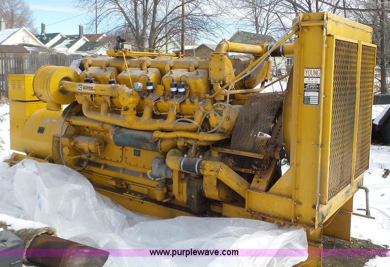 image for item K4587 Caterpillar G398 generator