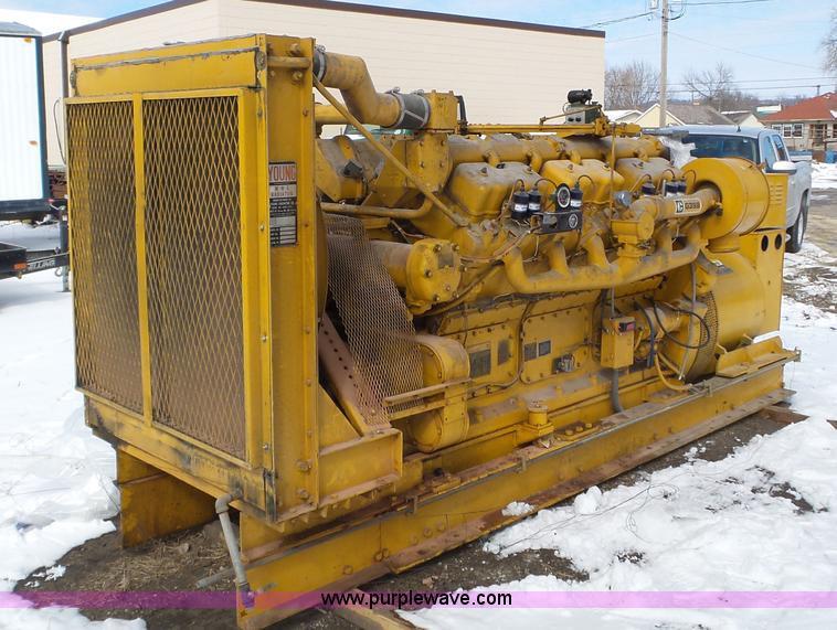 image for item K4587 Caterpillar G398 generator