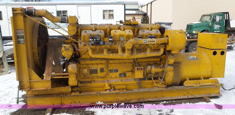 image for item K4587 Caterpillar G398 generator