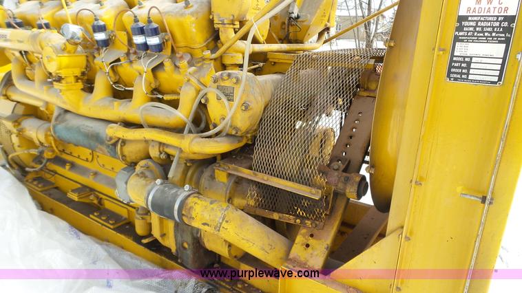 image for item K4587 Caterpillar G398 generator