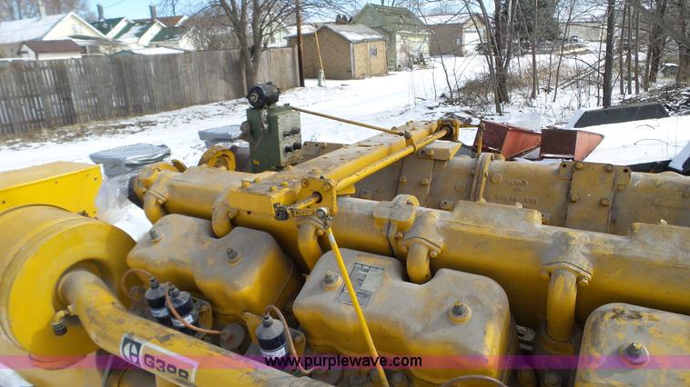 image for item K4587 Caterpillar G398 generator