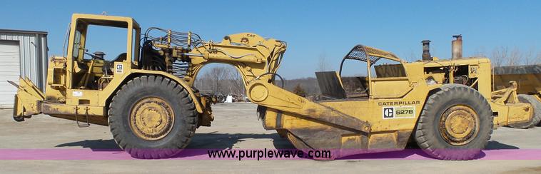 image for item K5038 1978 Caterpillar 627B conventional scraper