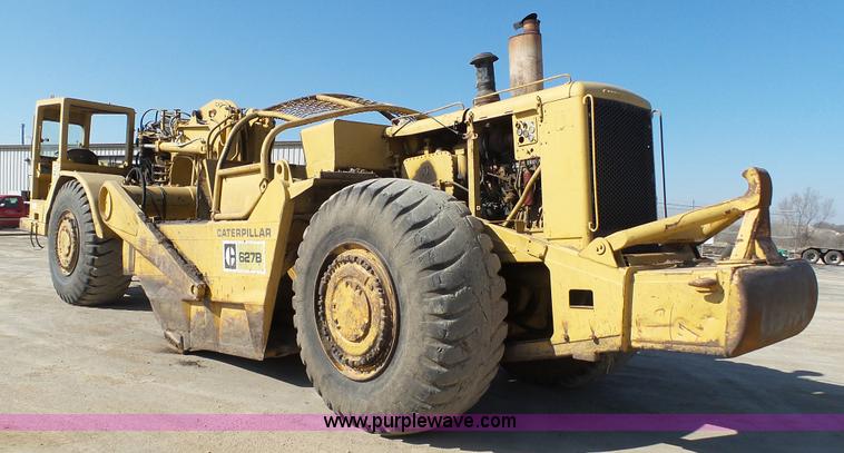 image for item K5038 1978 Caterpillar 627B conventional scraper