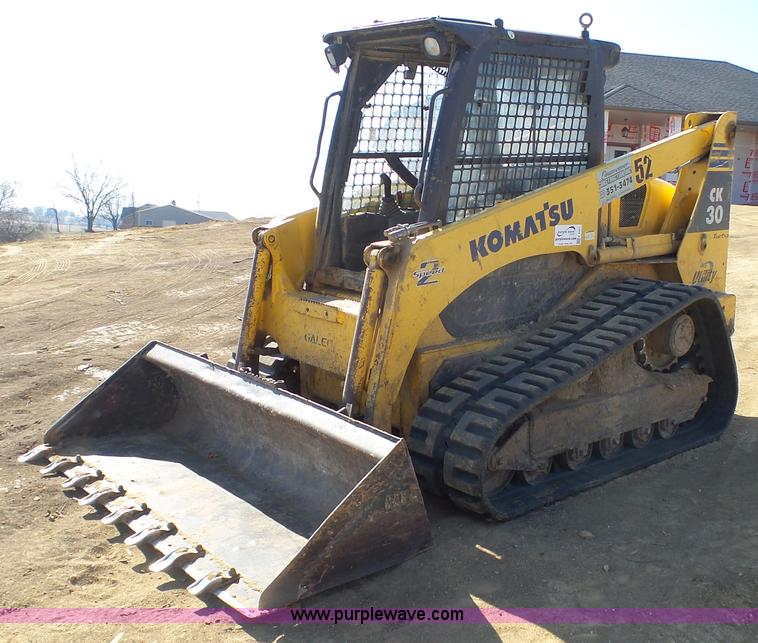 2008 Komatsu CK301 skid steer in Lansing, KS Item K5041 sold
