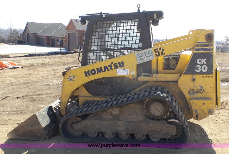 image for item K5041 2008 Komatsu CK30-1 skid steer