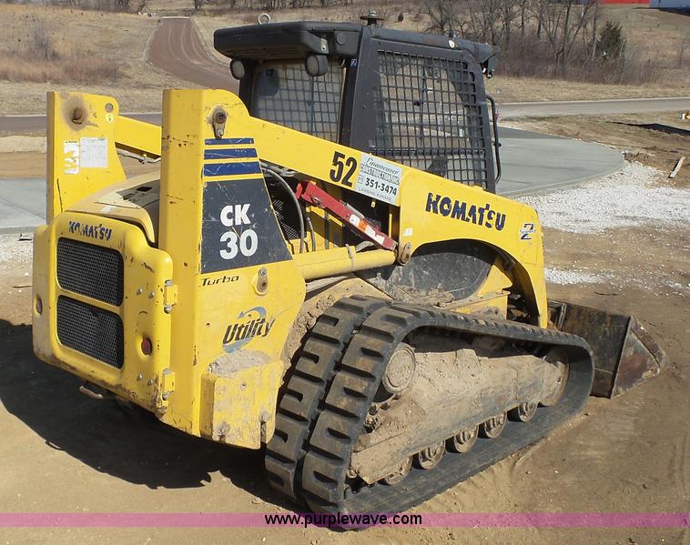 image for item K5041 2008 Komatsu CK30-1 skid steer