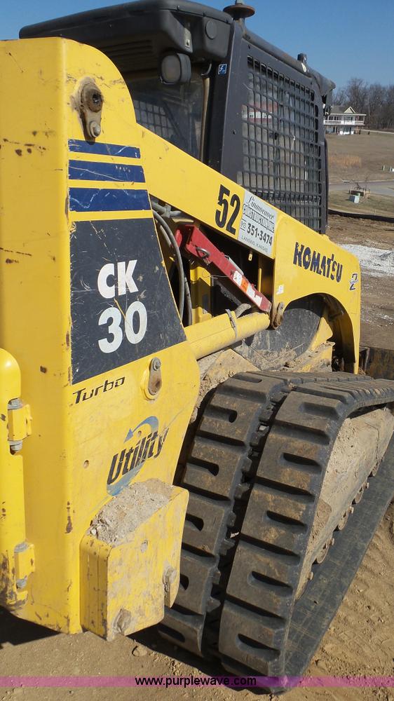 image for item K5041 2008 Komatsu CK30-1 skid steer