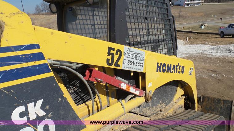 image for item K5041 2008 Komatsu CK30-1 skid steer