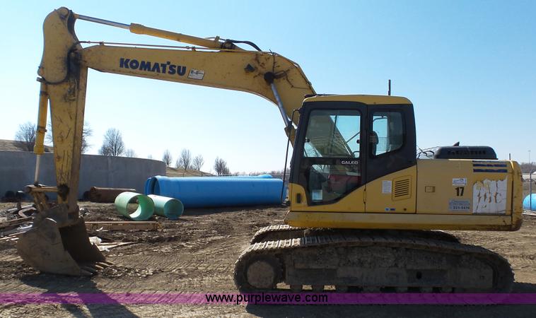 image for item K5042 2004 Komatsu PC160LC-7KA excavator