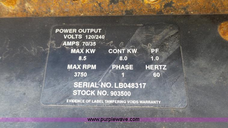 image for item K5043 1999 Ford F550 service truck with crane