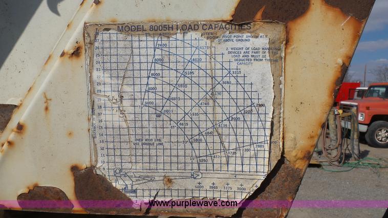 image for item K5043 1999 Ford F550 service truck with crane