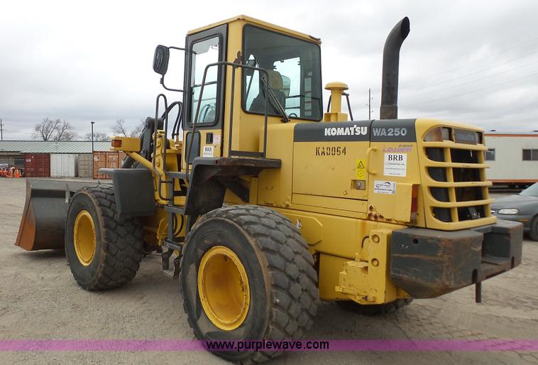 image for item K5060 1999 Komatsu WA250 wheel loader