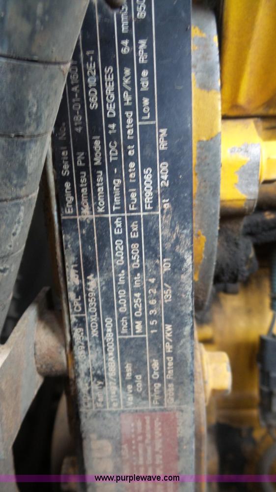 image for item K5060 1999 Komatsu WA250 wheel loader