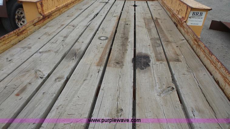 image for item K5075 1986 Belshe equipment trailer