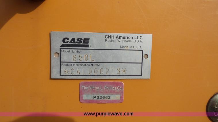 image for item K5090 2008 Case 850L XLT dozer