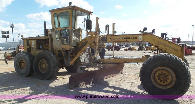 image for item K6931 1976 Caterpillar 14G motor grader