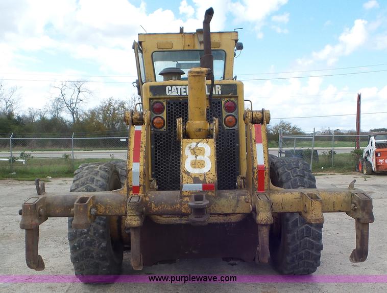image for item K6932 1991 Caterpillar 14G motor grader