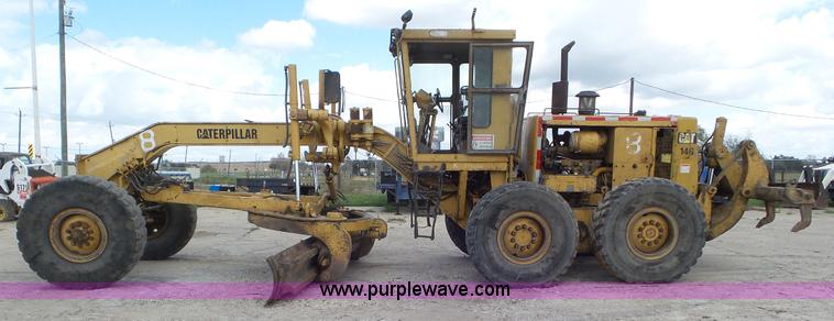 image for item K6932 1991 Caterpillar 14G motor grader