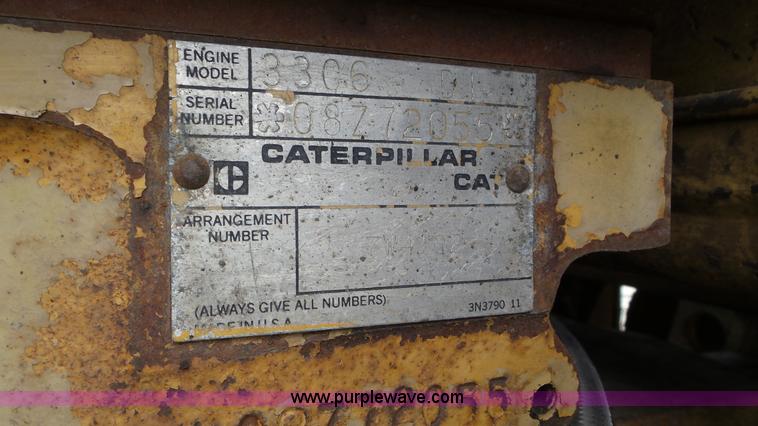 image for item K6932 1991 Caterpillar 14G motor grader