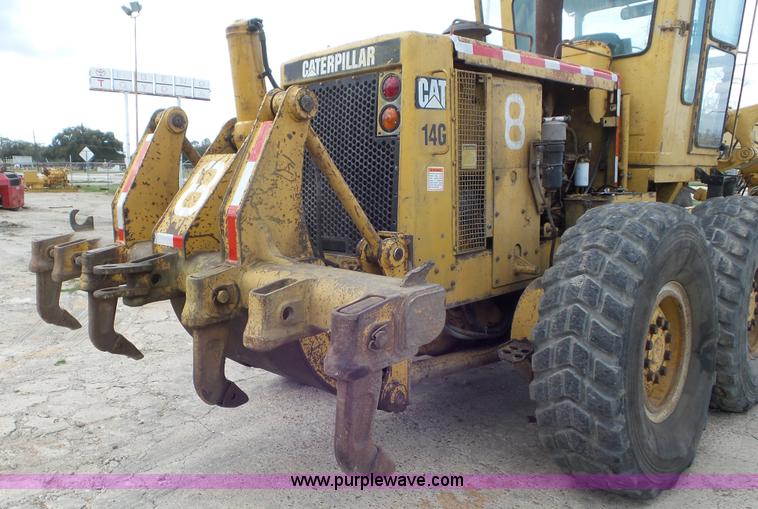 image for item K6932 1991 Caterpillar 14G motor grader