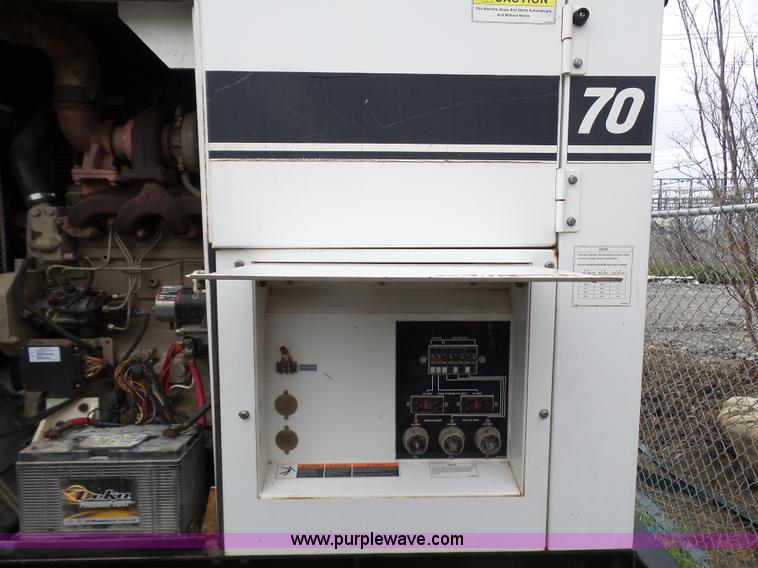 image for item L1522 Multiquip DCA70 generator