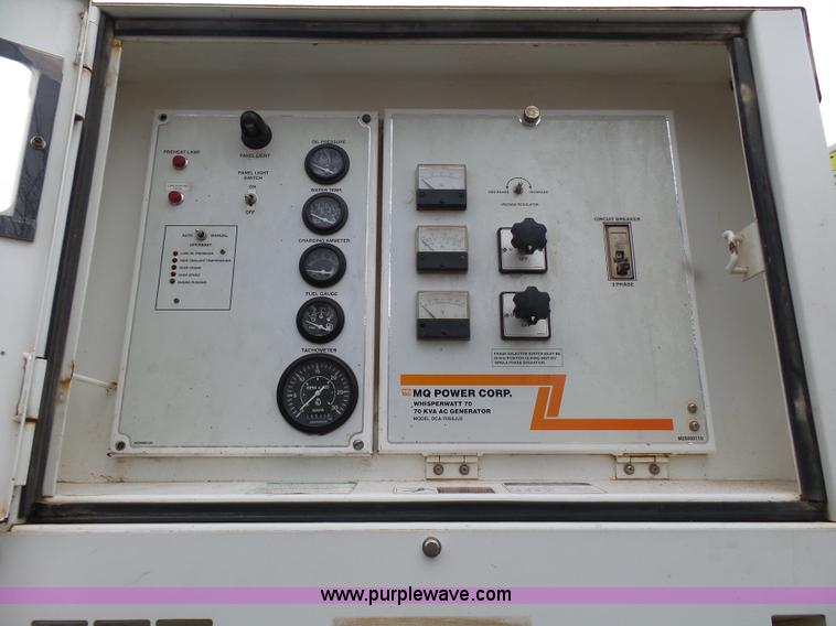 image for item L1522 Multiquip DCA70 generator