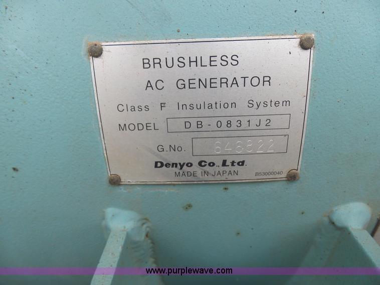 image for item L1522 Multiquip DCA70 generator