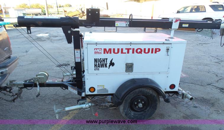 image for item L1526 2012 Multi Quip Night Hawk LT-12 light plant