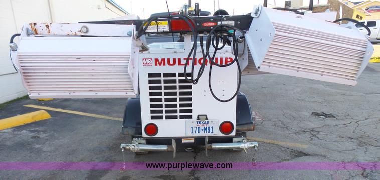 image for item L1526 2012 Multi Quip Night Hawk LT-12 light plant