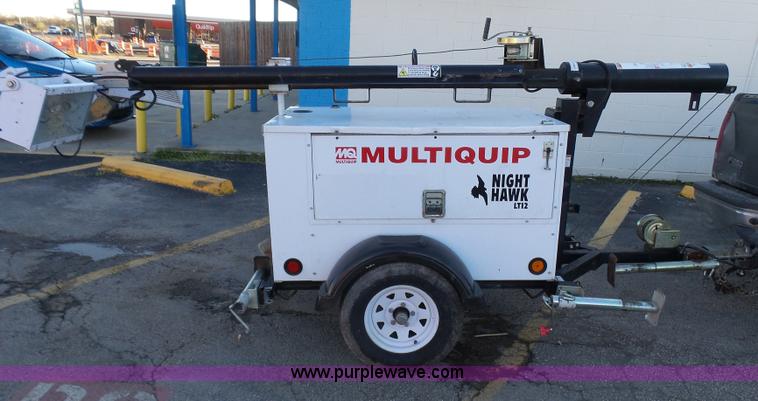 image for item L1526 2012 Multi Quip Night Hawk LT-12 light plant