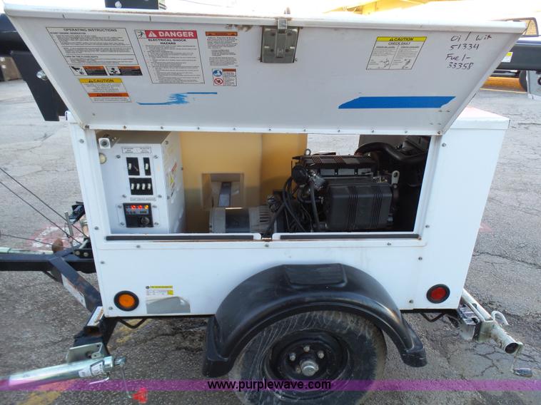 image for item L1526 2012 Multi Quip Night Hawk LT-12 light plant