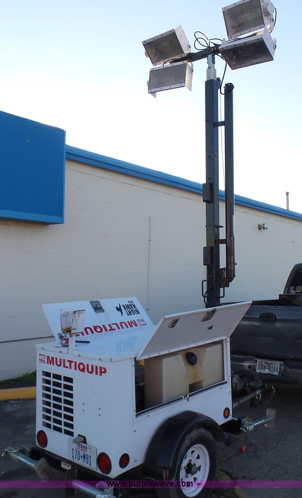 image for item L1526 2012 Multi Quip Night Hawk LT-12 light plant