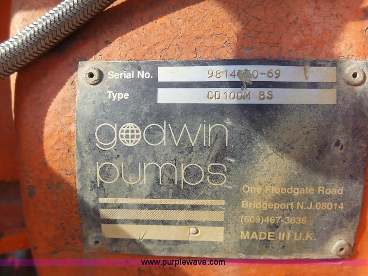 image for item L3029 Godwin CD100M BS water pump
