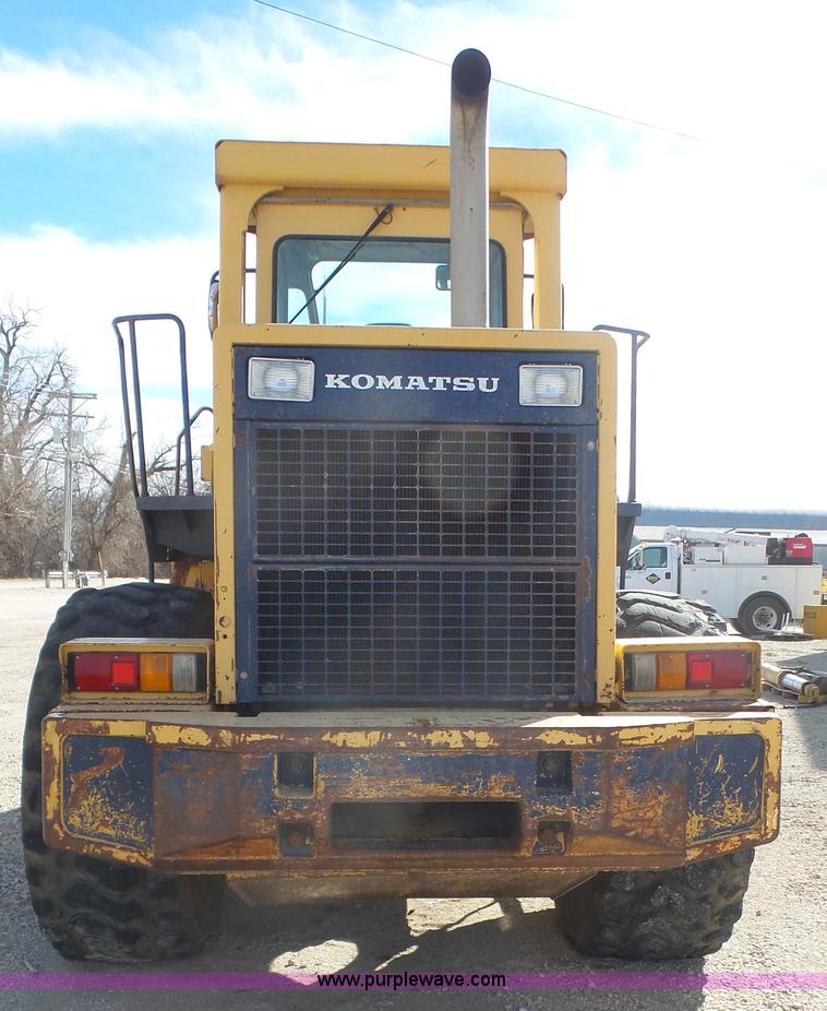 image for item L4756 1992 Komatsu WA380 wheel loader