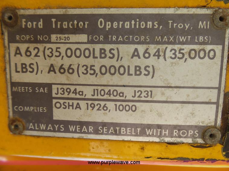 image for item L5426 Ford A64 wheel loader